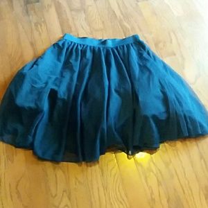 Torrid blue tutu skirt